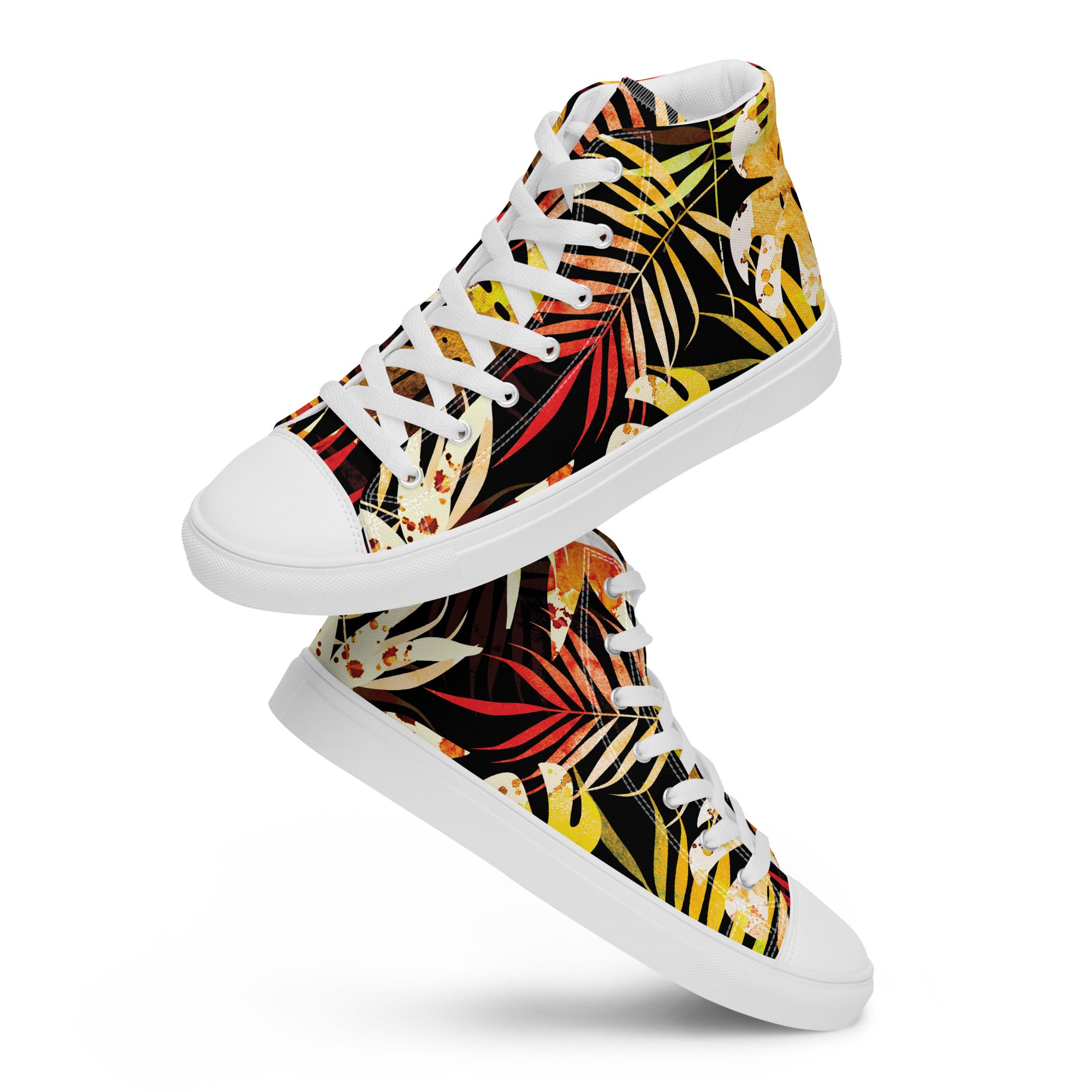 Men's Hightop Canvas Shoe Spring Melodies selling Tropical