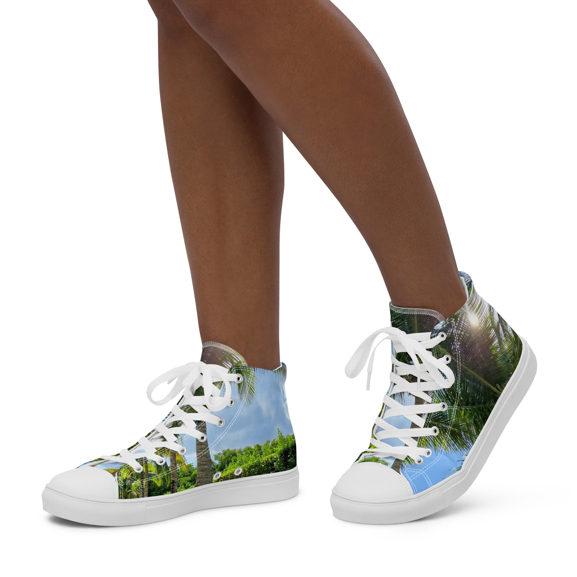 Women's Hightop Canvas Shoe Colour Gardens buy Eminence